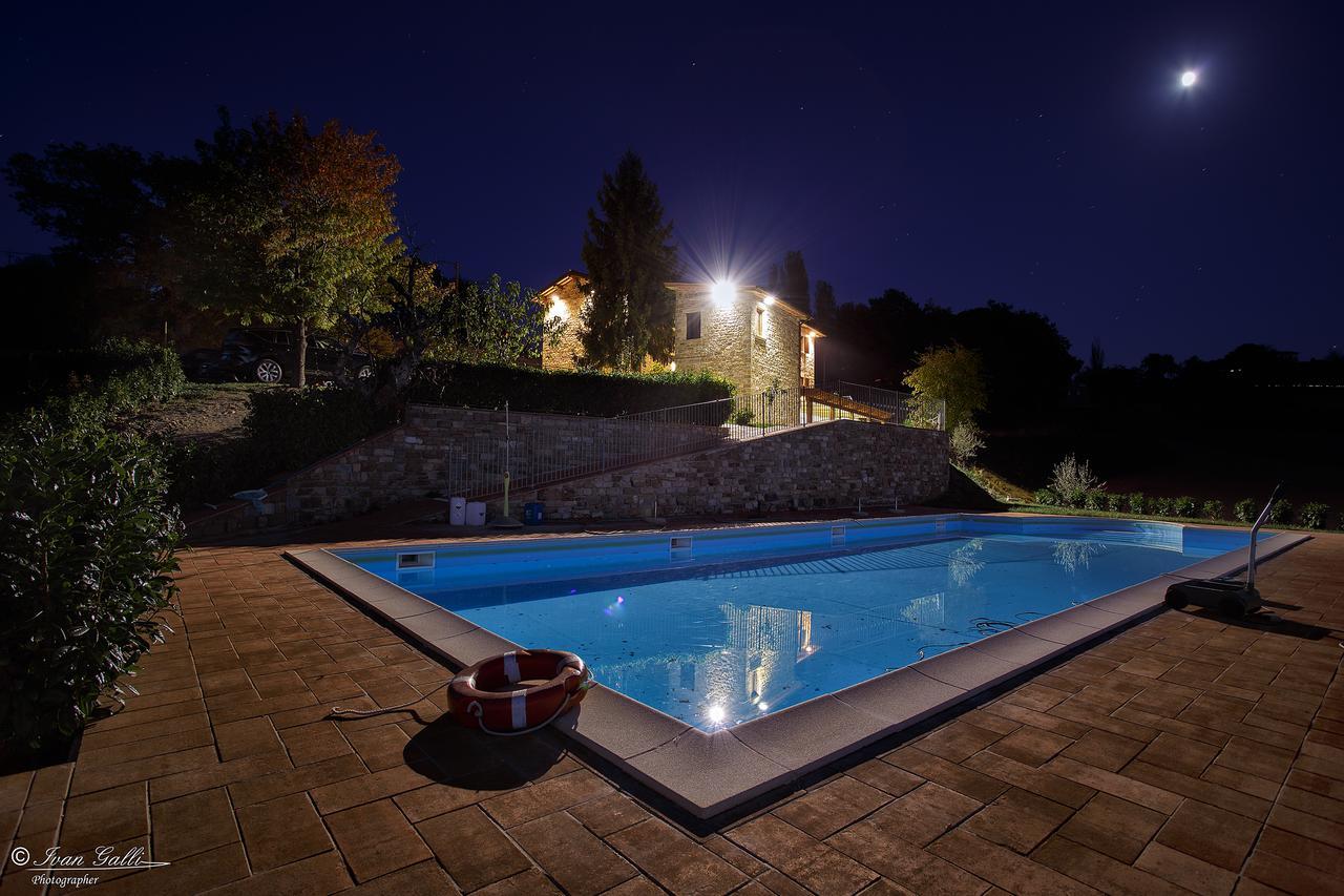 Agriturismo La Cima Hotel Gubbio Buitenkant foto